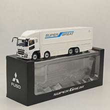 1/43 Mitsubishi Fuso Super Great Truck Modèles moulés sous pression Jouets Collection Cadeaux Miniature Hobby 