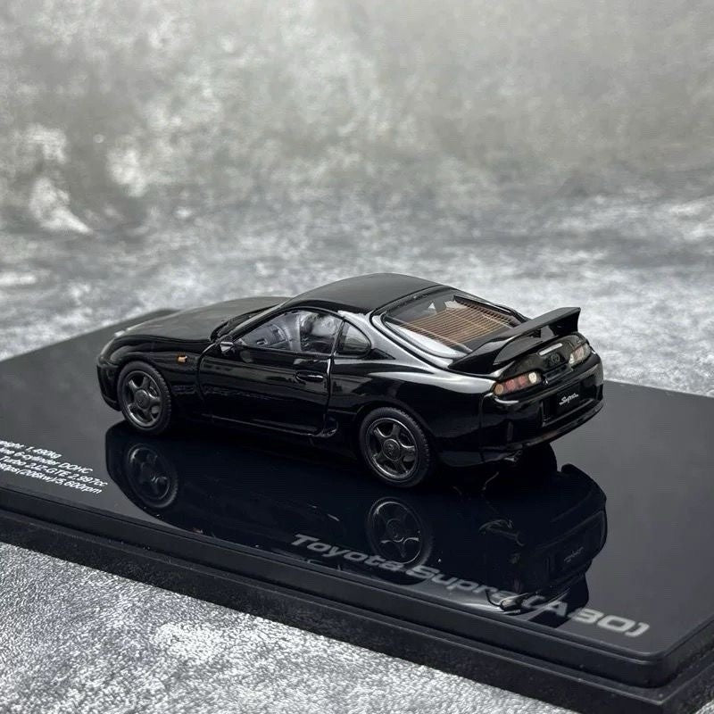 LCD 1:43 Toyota Supra A80 Alloy Fully Open Diecast Car Model Collectible Gifts