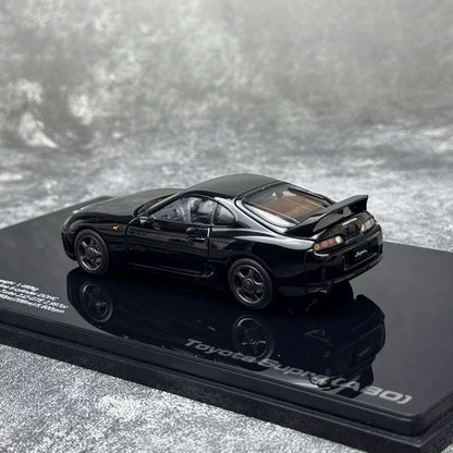 LCD 1:43 Toyota Supra A80 Alloy Fully Open Diecast Car Model Collectible Gifts