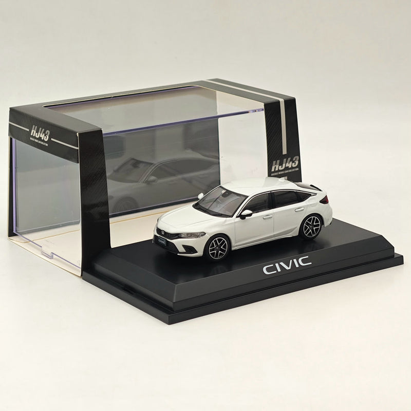 Hobby Japan 1/43 Civic (FL1) LX Platinum White Pearl Finished Product Diecast