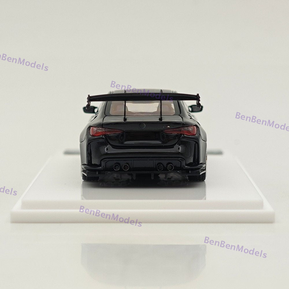 SW 1/64 M4 G82 GTR Flossmann Full Widebody Kit Diecast Model Car Limited Edition