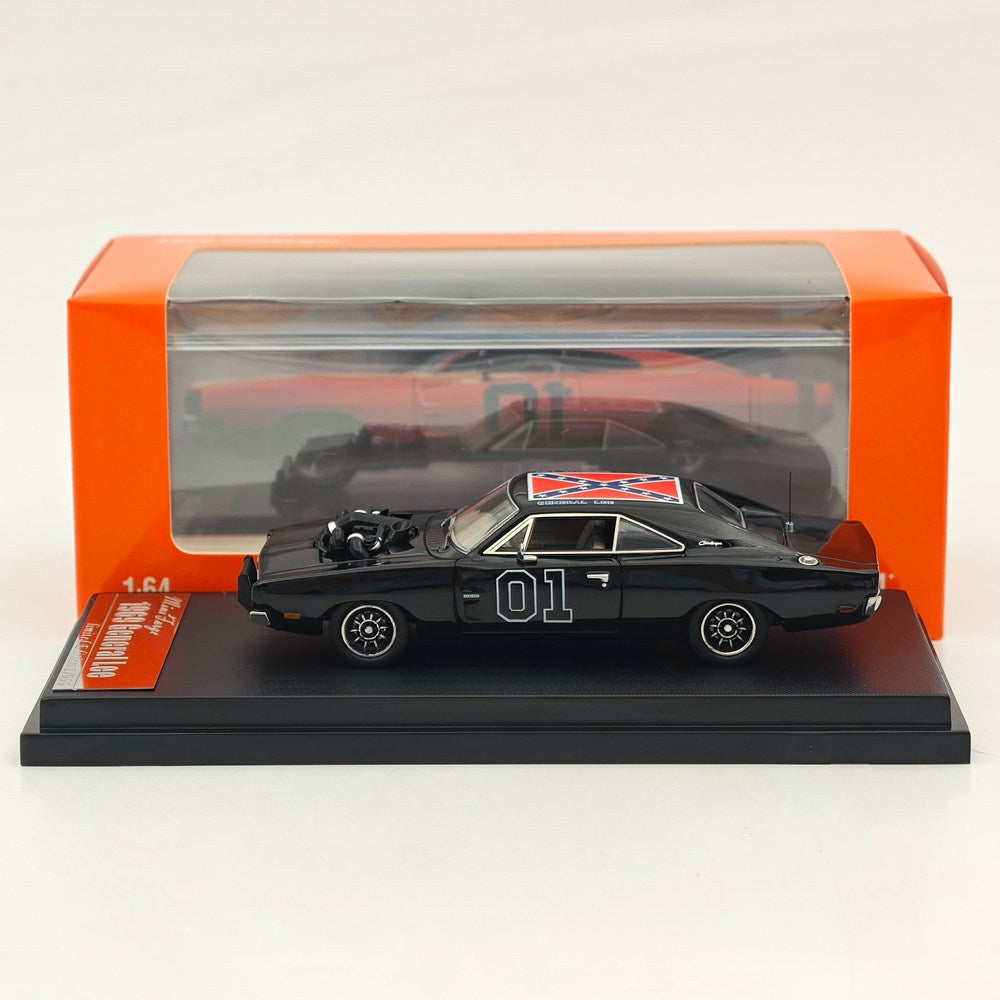 Mini Forge 1:64 1969 Charger RT style General Lee / with 1600 HP Twin-Turbo LS Diecast Motor