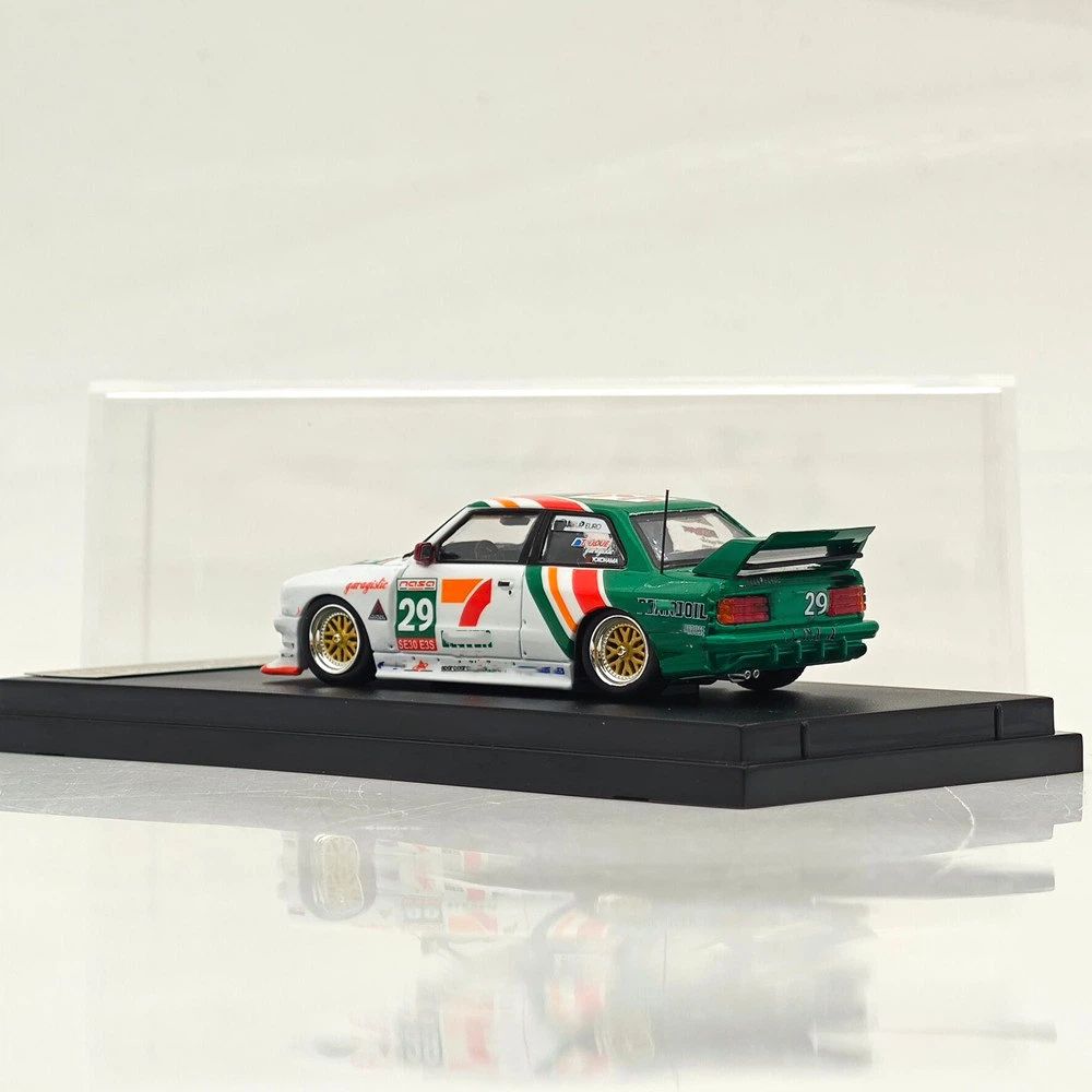 SW 1:64 M3 E30 LTO Widebody Modified Coupe Racing Sports Diecast Model Car Limited Edition
