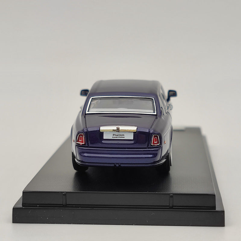 1/64 STREET WARRIOR Rolls Royce PHANTOM VII Purple Diecast Model Car Collection