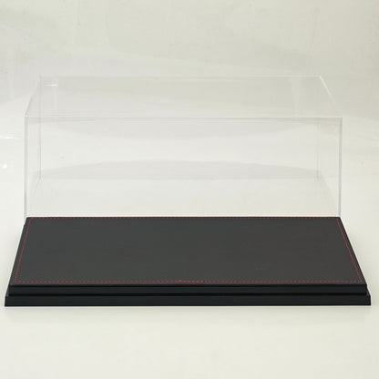 1:18 Acrylic Display Case with Leather Base Dustproof Transparent Model Car Box