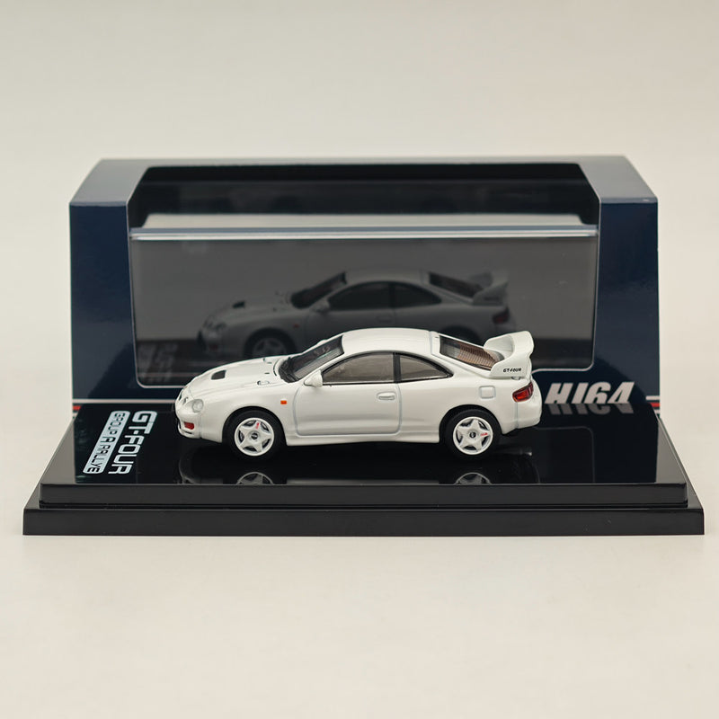 Hobby Japan 1/64 Toyota CELICA GT-FOUR ST205 JDM STYLE White HJ642064AW Diecast Models Car Collection