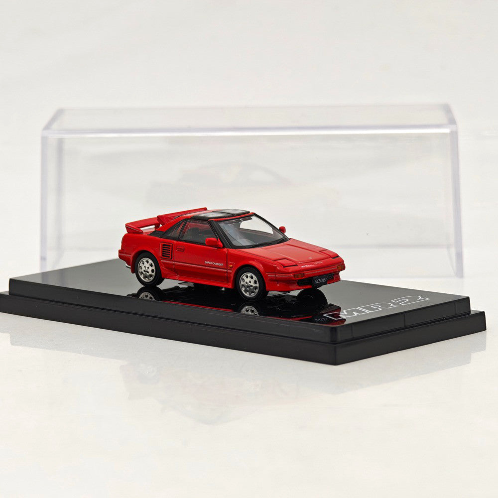 Hobby Japan 1:64 MR2 1600G - LIMITED SUPER CHARGER 1988 T BAR ROOF HJ643056A Series Diecast Model Car Limited Collection