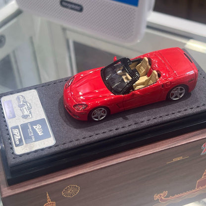 Bliss 1/64 Corvette C6 Hardtop/Convertible Foshan APAxpo Exhibition Special Edition Diecast Model Car