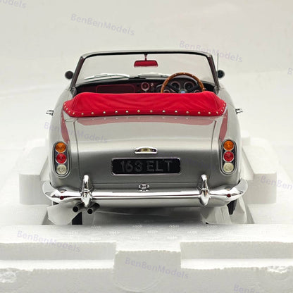 12ART 1/12 Scale 12-ART0108020 Aston Martin DB4 DHC Silver 1962 Resin Model Car