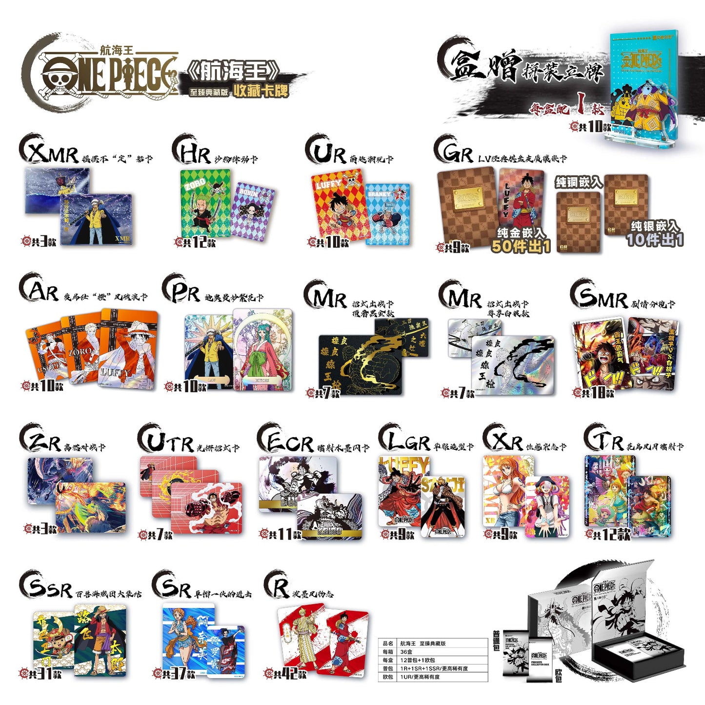 One Piece OFFICIAL Trading Card 13 Pack Booster Box Precious Collector Box TOEI