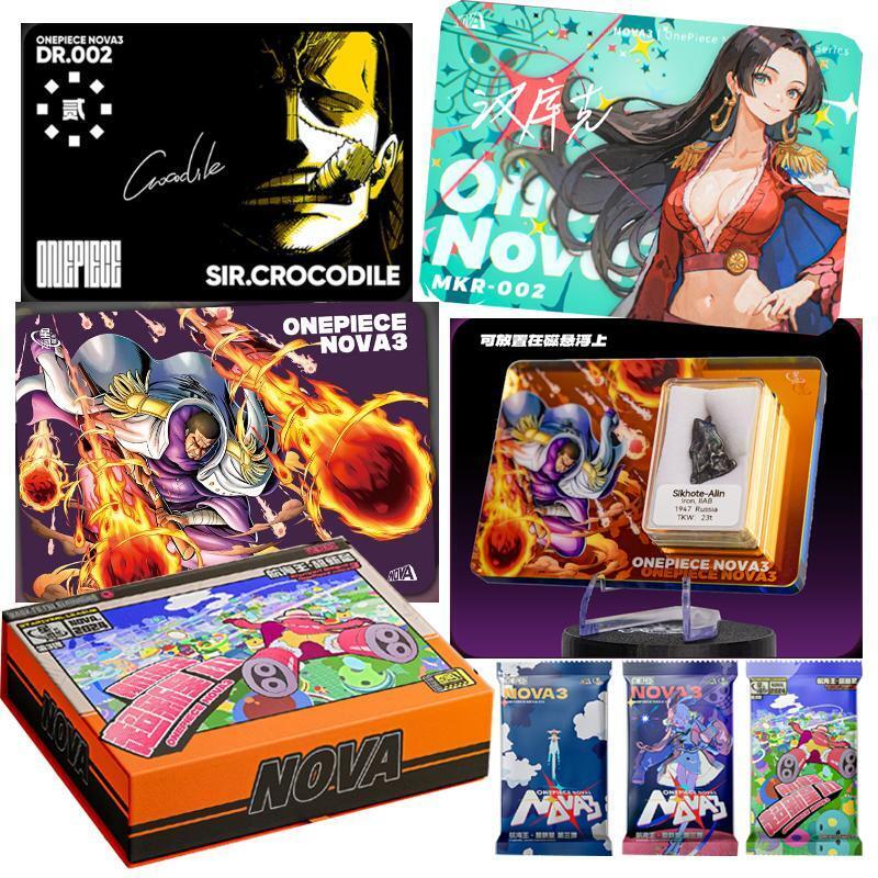 Nouvelle boîte de boosters premium One Piece NOVA 3 Trading Cards CCG scellée 2024