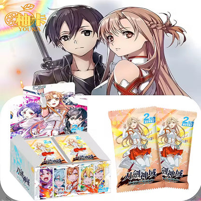 Sword Art Online Premium 30 Pack Booster Box Trading Card Anime CCG NEW Youka