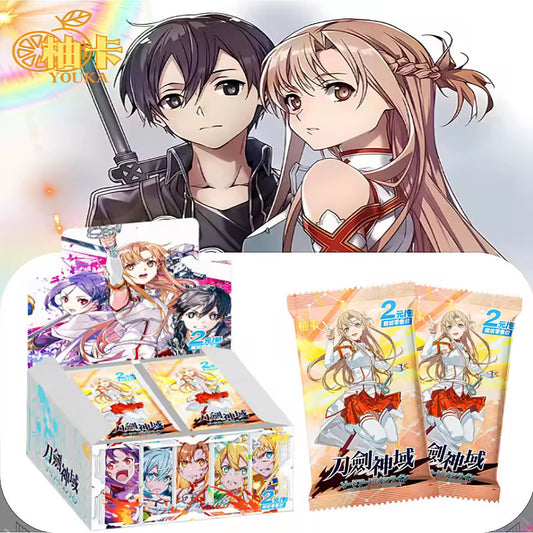 Sword Art Online Premium 30 Pack Booster Box Trading Card Anime CCG NEW Youka
