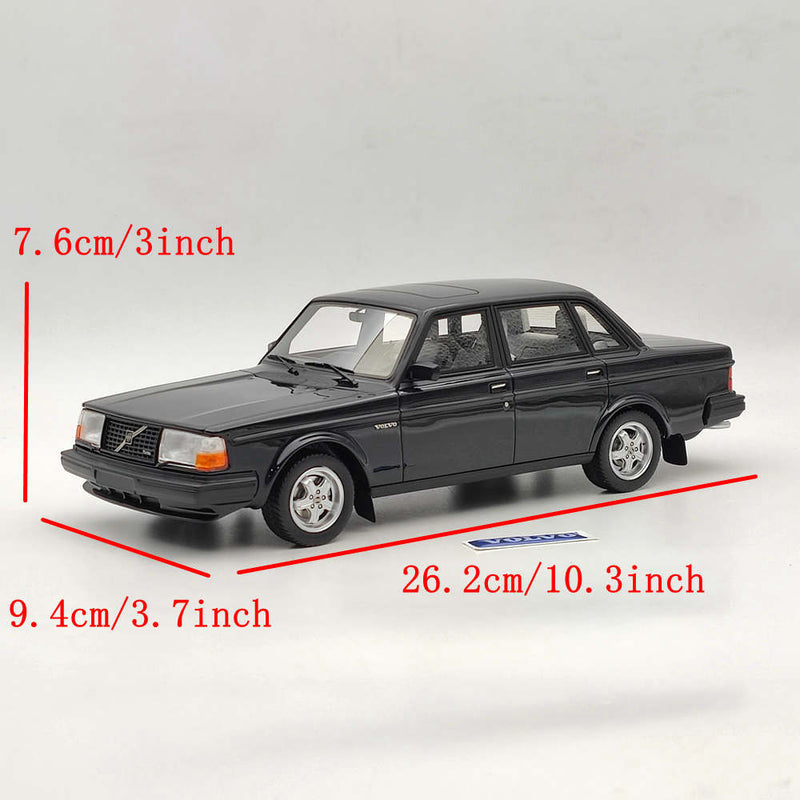 DNA Collectibles 1/18 Volvo 244 Turbo DNA000116 Resin Model Car Limited Black Toys Gift