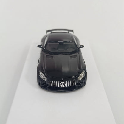 MJ 1/64 Mercedes Benz AMG GTR Double Door Diecast Car Models Collection Cadeaux Édition Limitée
