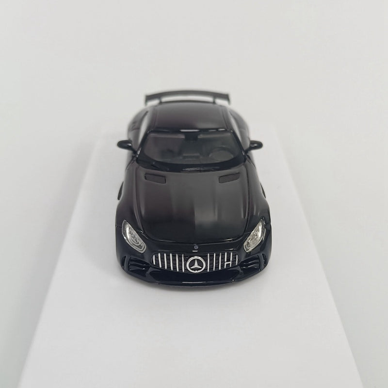 MJ 1/64 Mercedes Benz AMG GTR Double Door Diecast Car Models Collection Gifts Limited Edition