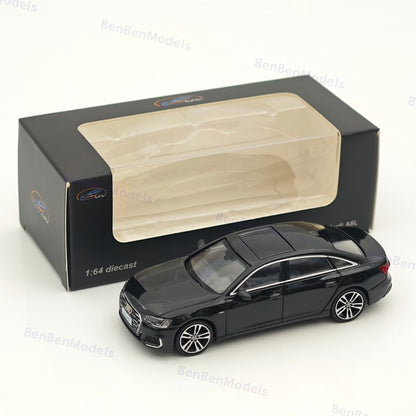 1/64 VAV Audi A6L Diecast Toys Car Models Collection Gifts Silver/Black/White