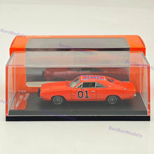 1:64 Mini Forge 1969 Charger General Lee Red Diecast Metal Car Limited
