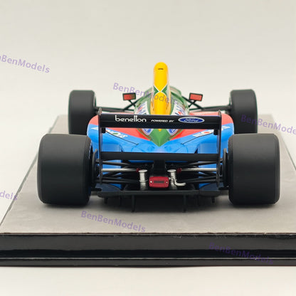 1/18 Tecnomodel Benetton B190 1990 Monaco GP Nelson Piquet #20 Resin Model Car