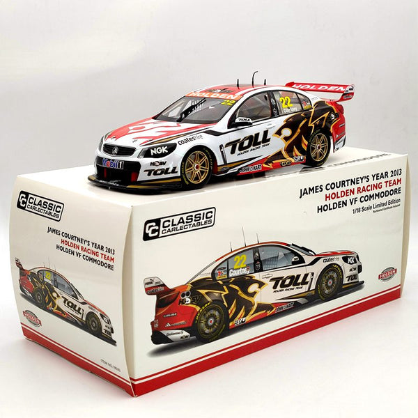 Classic 1/18 James Courtney's 2013 Toll   VF Commodore #22 NO.18535 Diecast Models Car Limited Collection Toys Gift