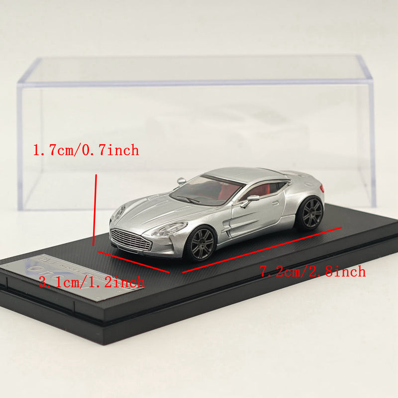 MJ 1/64 Aston Martin ONE77 Alloy Diecast Toys Car Models Miniature Hobby Collection Gifts Limited 999