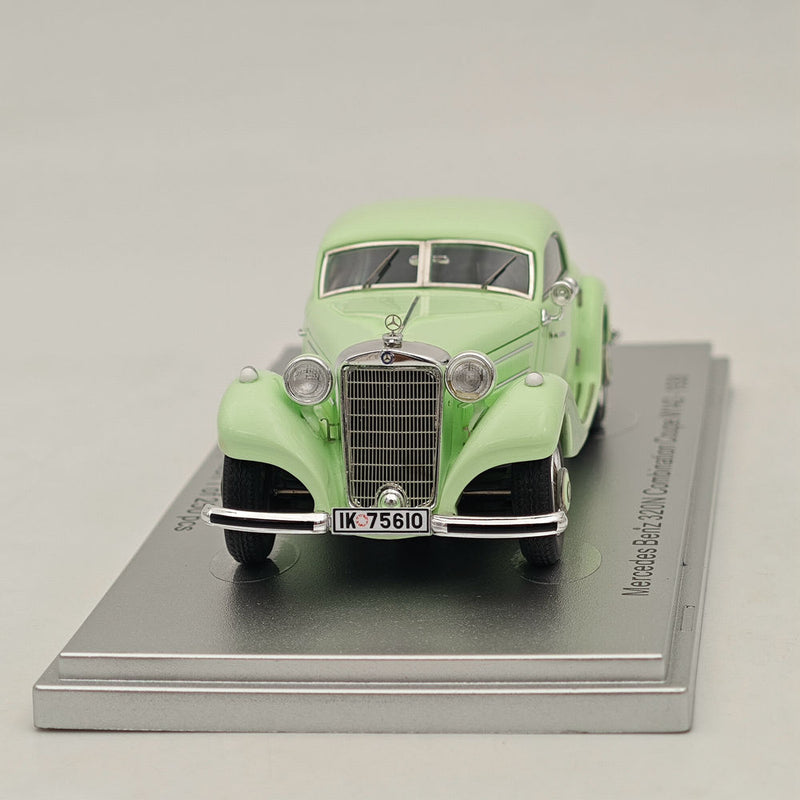 Kess-Model 1/43 Mercedes Benz 320N Combination Coupe W142-1938 Resin Model White