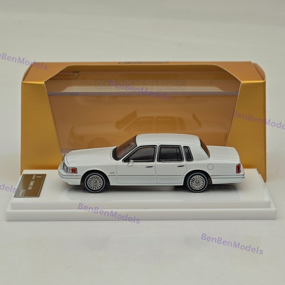 1/64 MK Miniatures Town Car Luxury Sedan Model Diecast Metal Car Limited