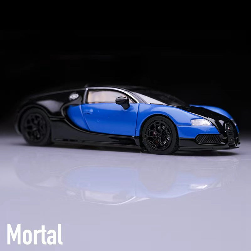 Mortal 1:64 Bugatti Veyron Super Sport Diecast Toys Car Models Collection Gifts Panda Gulf Ceramics Gifts