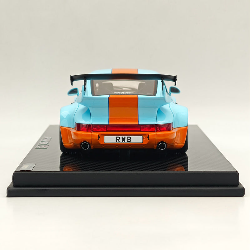 *RARE* TGM Model 1/18 RWB Porsche 911 964 Blue Gulf TGM18003 Resin Limited Edition Collection