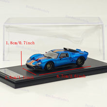 RM 1:64 Blue Ford GT40 Racing Sports Model Diecast Metal Car Gift Collection