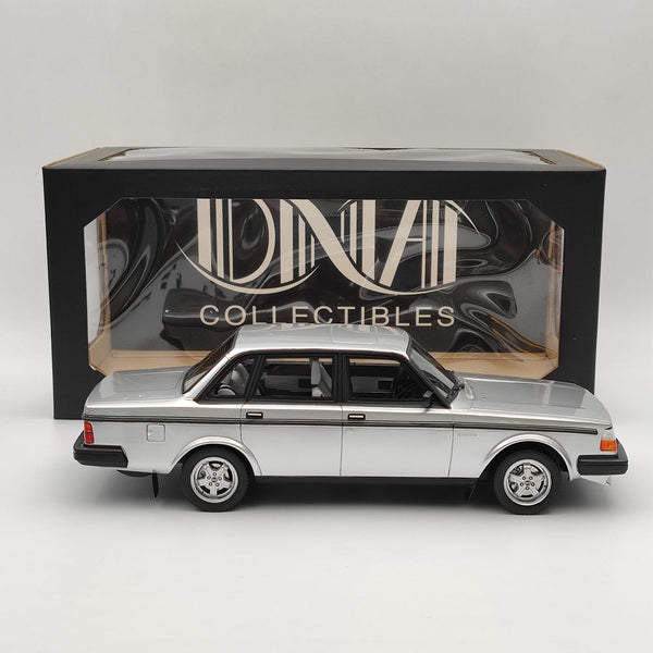 DNA Collectibles 1/18 Volvo 244 Turbo DNA000115 Resin Model Car Limited Silver Toys Gift