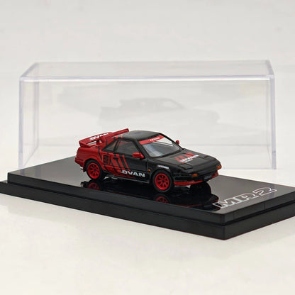 1:64 Hobby Japan MR2 1600G Supercharger Yokohama Advan HJ646056AV alloy model