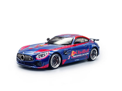 1:64 SCALEON Benz AMG GTR Racing Livery Sports Car Malaysia Limited Diecast Toys Model Gift