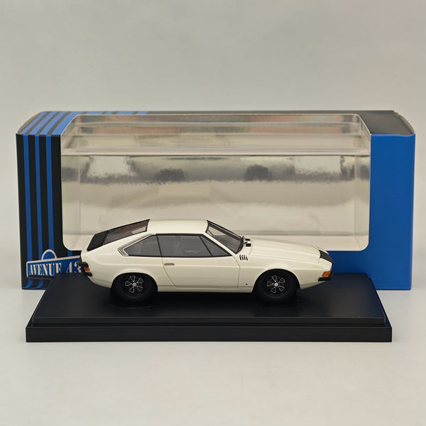 AutoCult Avenue 43 1/43 Volvo 1800 ESC Viking Coggiola 1971 White #60104 Resin Model Car Limited