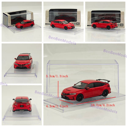 1/43 Hobby Japan HJD43 CIVIC TYPE R (FL5) RACING BLACK Package Genuine Option