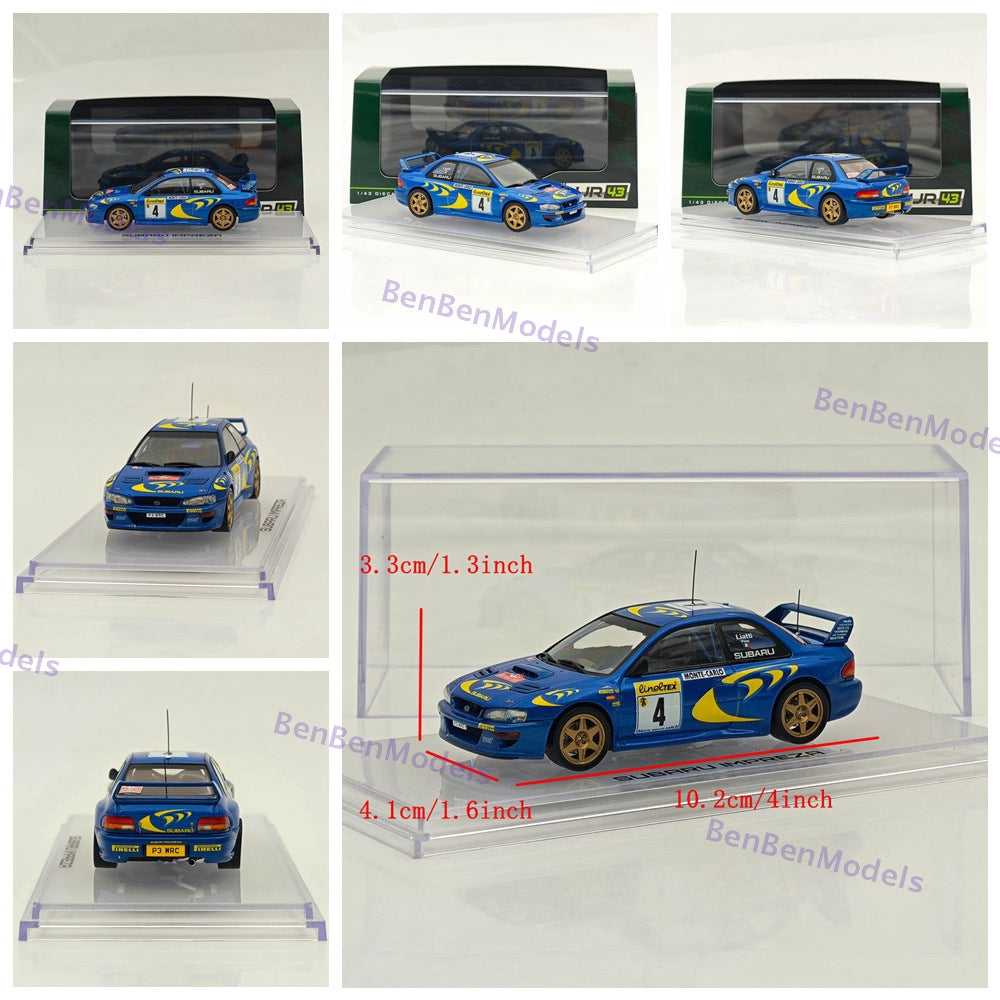 IMPREZA WRC ミニカーセット 1/64スケール　10台 IMPREZA WRC ミニカーセット 1/64スケール 10台 - メルカリ