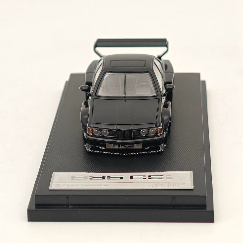 1:64 SW E24 635 CSI Sharknose Black Diecast Models Car Limited 499 Collection