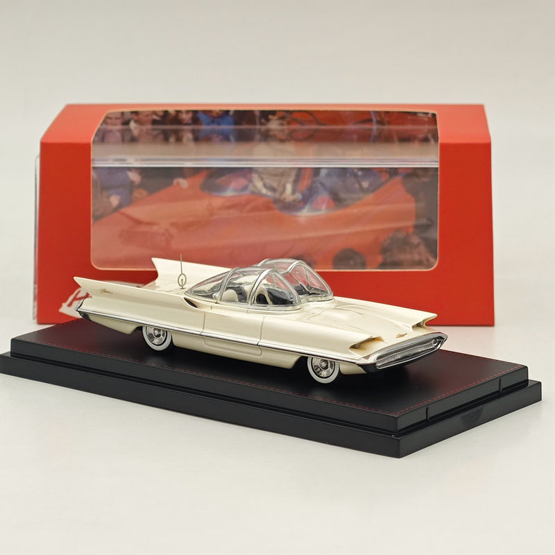 1/64 HRN Model 1955 FUTURA CONCEPT Minichamps White Diecast Models Car