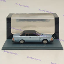 1/87 NEO SCALE MODELS Volvo 262C Voiture en résine Collection limitée Bleu 