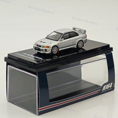 Hobby Japan 1/64 Mitsubishi Lancer GSR Evolution V (CP9A)1998 Silver HJ642032AS