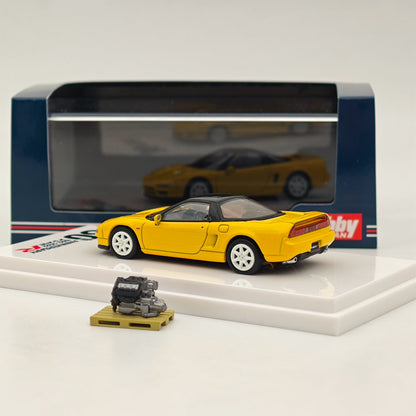 1/64 Hobby Japan Honda NSX NA1 Type R 1994 w/ Engine Display 30th Anni Diecast Models Car Limited Collection
