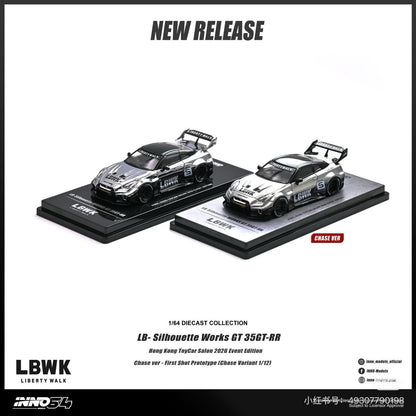 INNO64 1:64 LB-Silhouette Works Boxset Hong Kong ToyCar Salon 2026 Diecast Model
