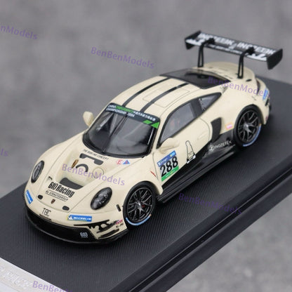 STAR RACE 1:64 Porsche 911 GT3 R TBC Livery Collectible Diecast Car Model Gifts