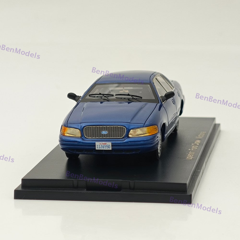1/43 uperior Ford Crow Victoria Blue Resin Model Car Limited Edition Used