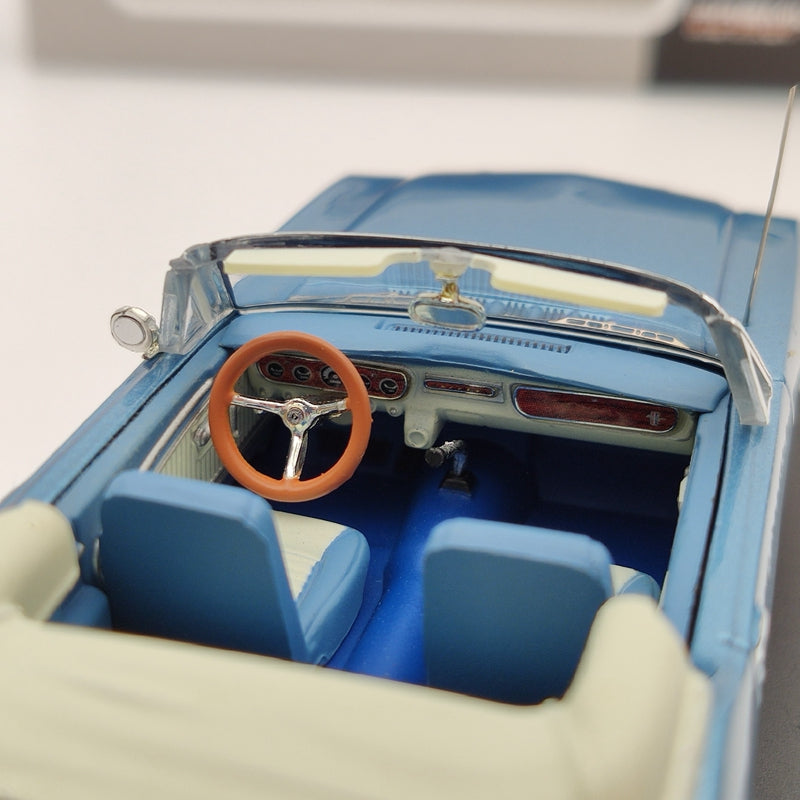 Premium X 1:43 FORD MUSTANG Convertible 1965 PRD250 Blue Diecast Models Car Toys Gift
