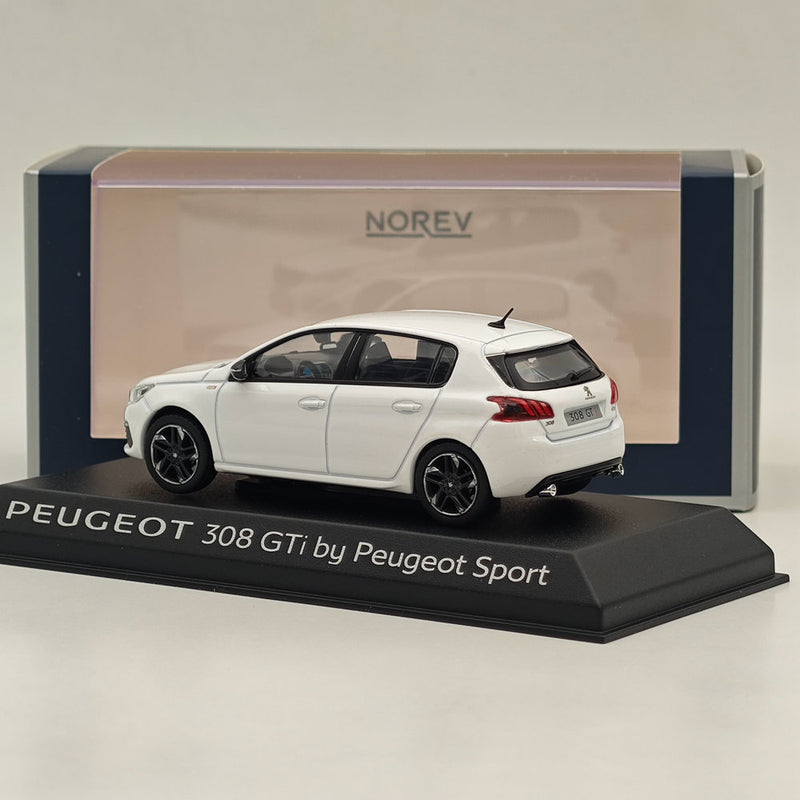 1/43 Norev Peugeot 308 GTi SPORT VERSIO Diecast Model Cars Collection White