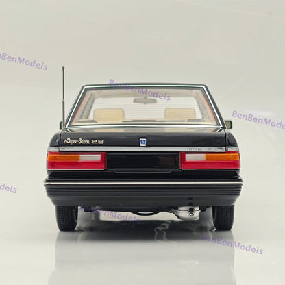 1/18 Toyota Crown Seventh Generation MS122 Black / Mi Interior Diecast Model