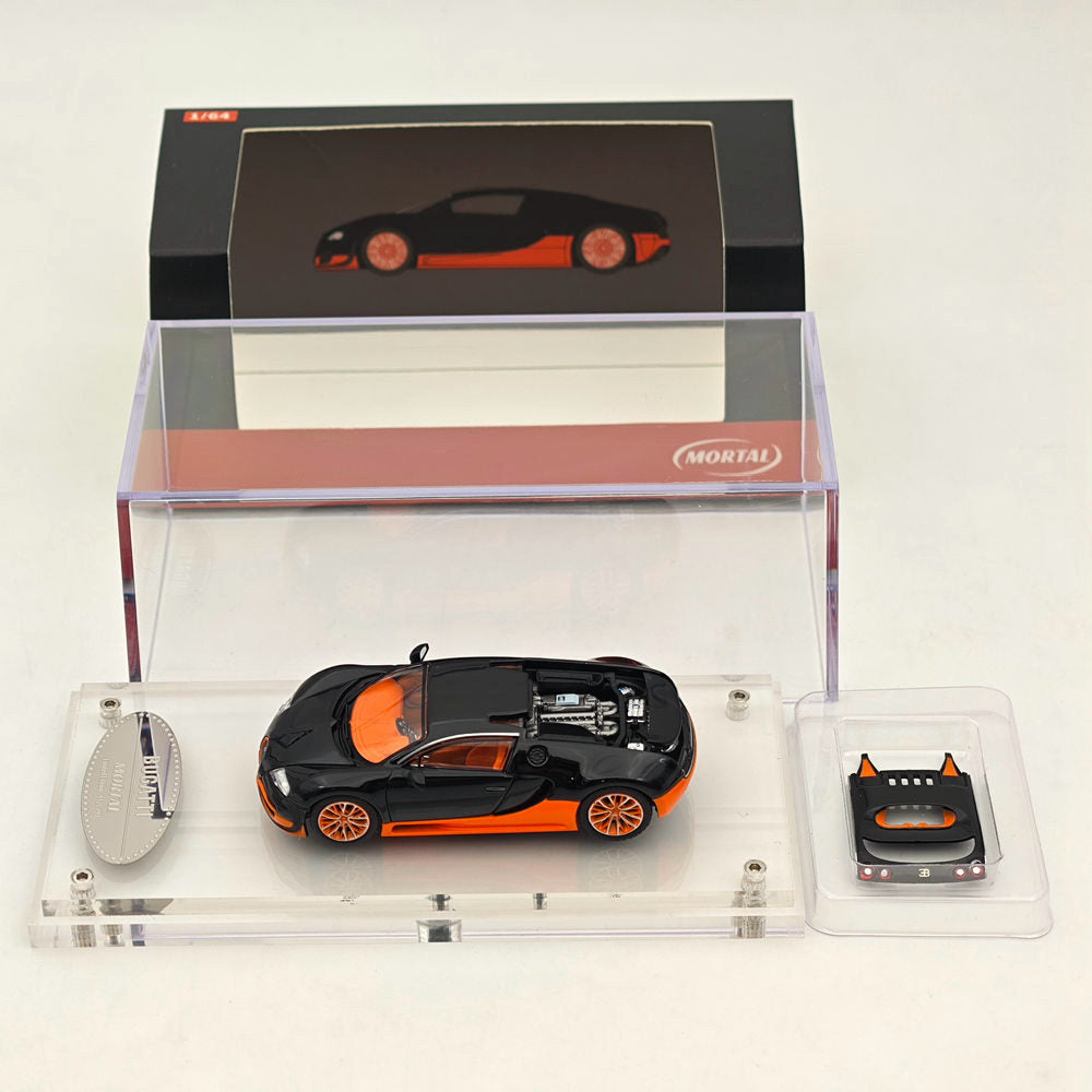 Mortal 1:64 Bugatti Veyron Super Sport Diecast Toys Car Models Collection Gifts