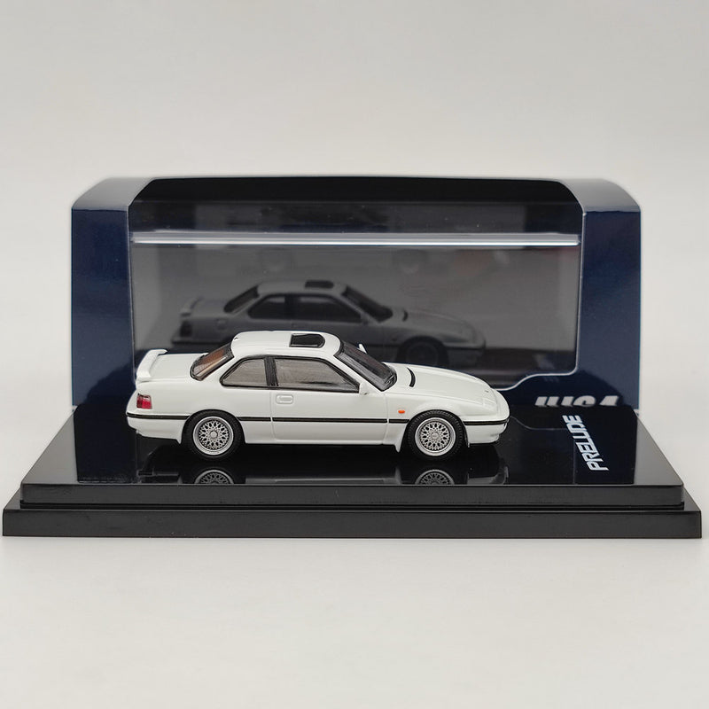 1/64 Hobby Japan Honda PRELUDE Si (BA5) 1989 Customized Ver. White HJ642002CW Diecast Toys Car Gift