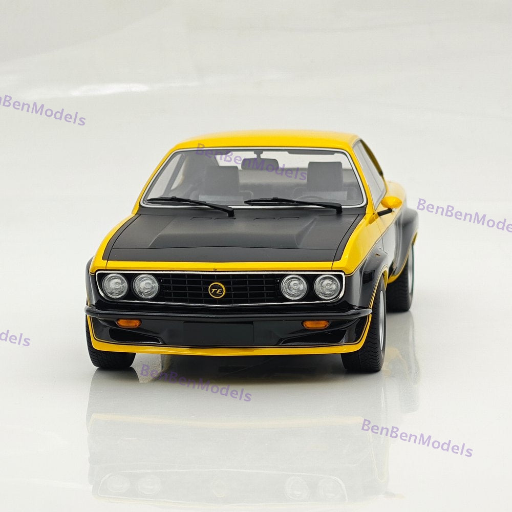 1:18 BOS Opel Manta TE2800 1975 Yellow/Black BOS068 Resin Car Limited Rare Used